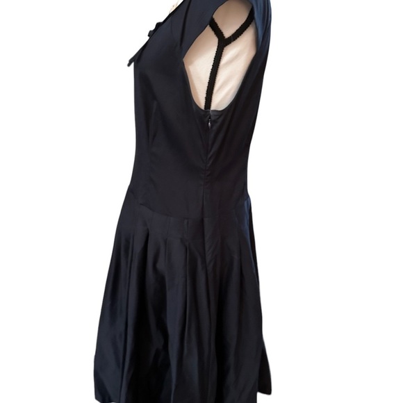 KATE Spade “Look for the Silver Lining” Navy Bow Dress - EUC - Picture 4 of 10